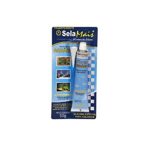 Bisnaga Silicone Selamais Aquario 50GR
