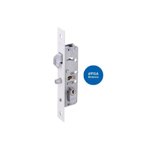 Fechadura Arouca 6915A Porta Correr Suprema/gold FRA820 Branca