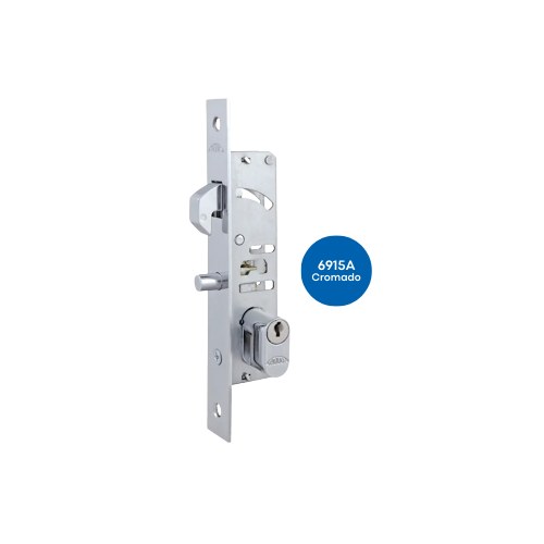 Fechadura Arouca 6915A Porta Correr Suprema/gold FRA820 Cromada